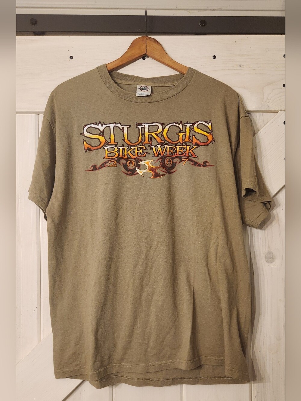 2007 Sturgis Bike Week Motorcycle Biker Shirt. Size L.